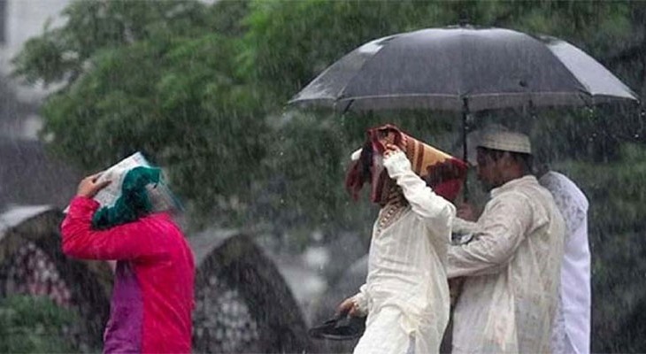 দেশজুড়ে  কোথাও কোথাও হতে পারে ভারী বর্ষণ