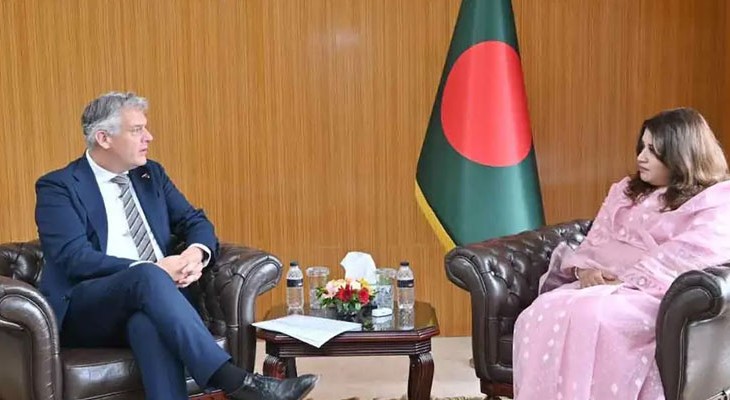 পররাষ্ট্র প্রতিমন্ত্রীর সঙ্গে নেদারল্যান্ডসের রাষ্ট্রদূতের বৈঠক