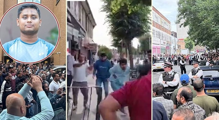 লন্ডনে হাসনাত আবদুল্লাহকে লক্ষ্য করে ডিম নিক্ষেপ, পুলিশি পাহারায় কর্মসূচি
