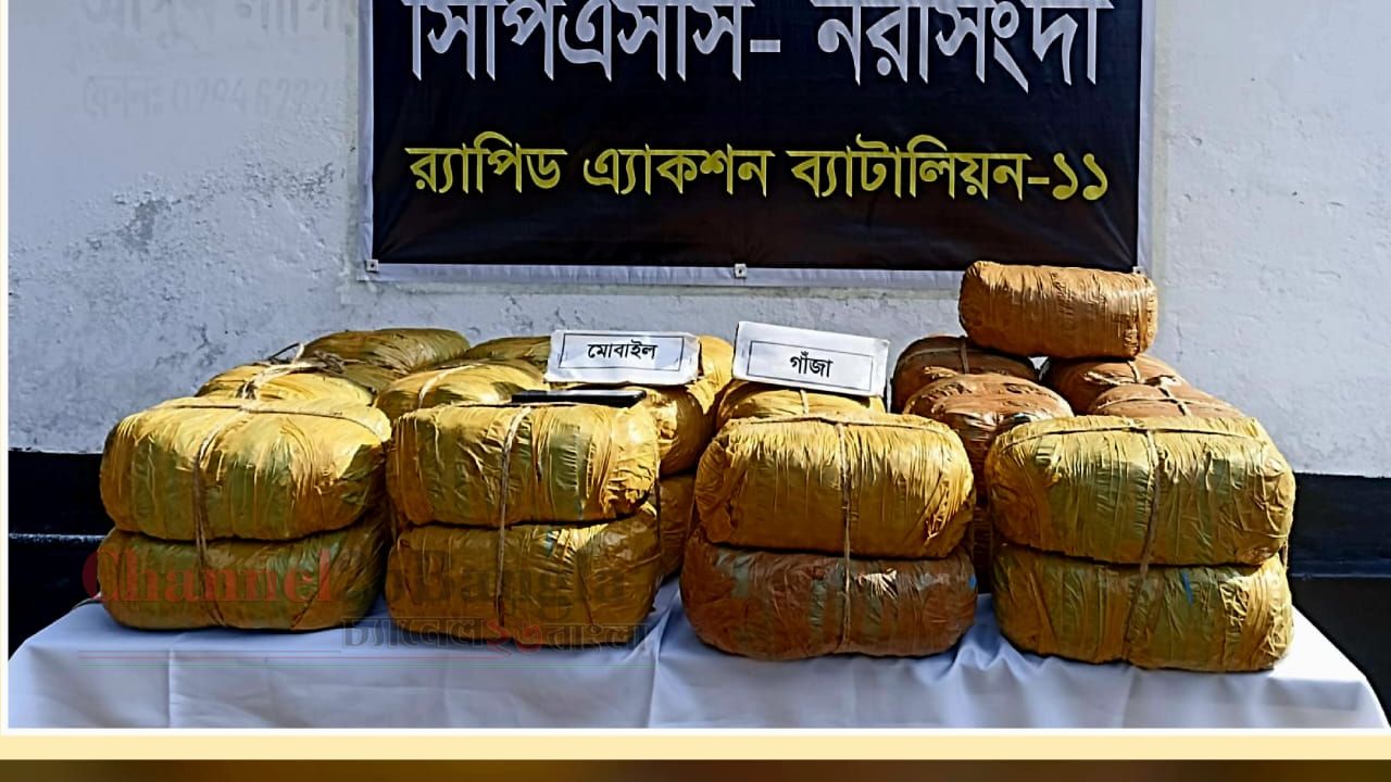 আড়াইহাজারে ৬৮ কেজি গাঁজাসহ গাড়িচালক গ্রেফতার