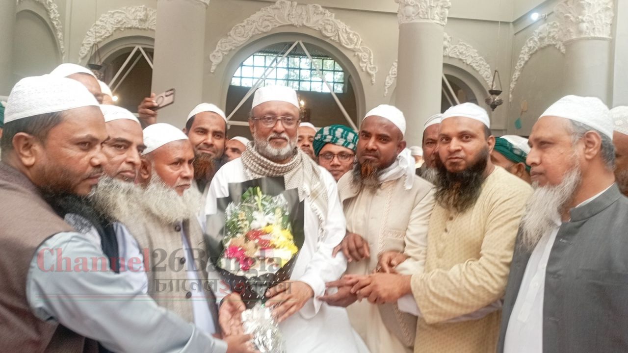 হাতপাখার প্রার্থীর সঙ্গে ইসলামী আন্দোলনের নেতৃবৃন্দের সৌজন্য সাক্ষাৎ