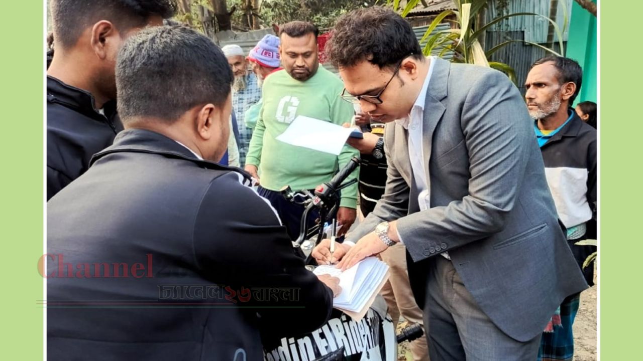 আড়াইহাজারে ৬ মোটরসাইকেল আরোহীকে জরিমানা