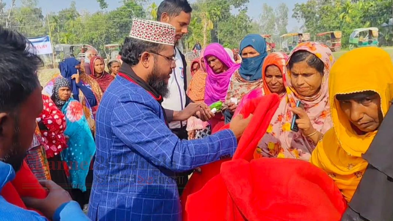 কুড়িগ্রামের ভূরুঙ্গামারীতে যাকাত ফাউন্ডেশন অব আমেরিকার কম্বল বিতরণ
