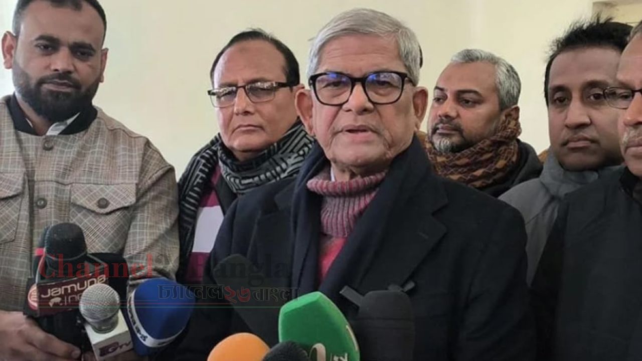 দেশের আইনশৃঙ্খলা পরিস্থিতি নিয়ে আমরা সন্তুষ্ট নই: মির্জা ফখরুল