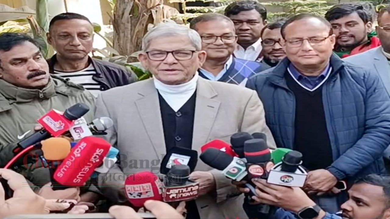 অবৈধ অস্ত্র উদ্ধারে সরকার ব্যর্থ: মির্জা ফখরুল