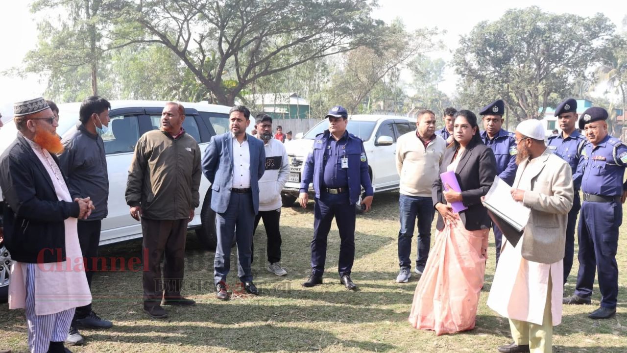 নালিতাবাড়ীতে নির্বাচনী প্রস্তুতি পর্যবেক্ষণ করলেন জেলা প্রশাসক