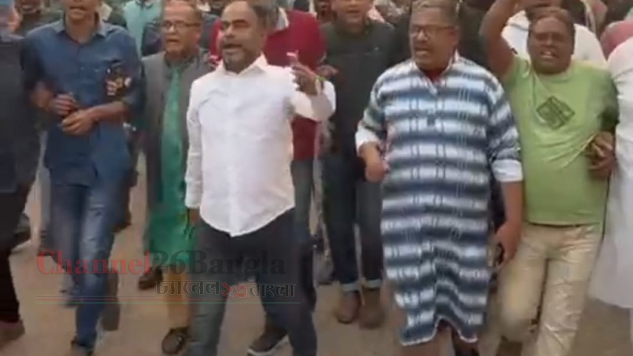 সিদ্ধিরগঞ্জে মান্নানের পক্ষে জুয়েল ও মনিরের গণসংযোগ