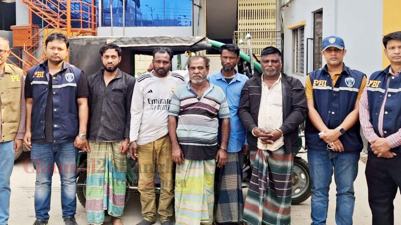 সোনারগাঁওয়ে প্রতিবন্ধী চালককে হত্যা করে অটো ছিনতাই: গ্রেপ্তার ৫