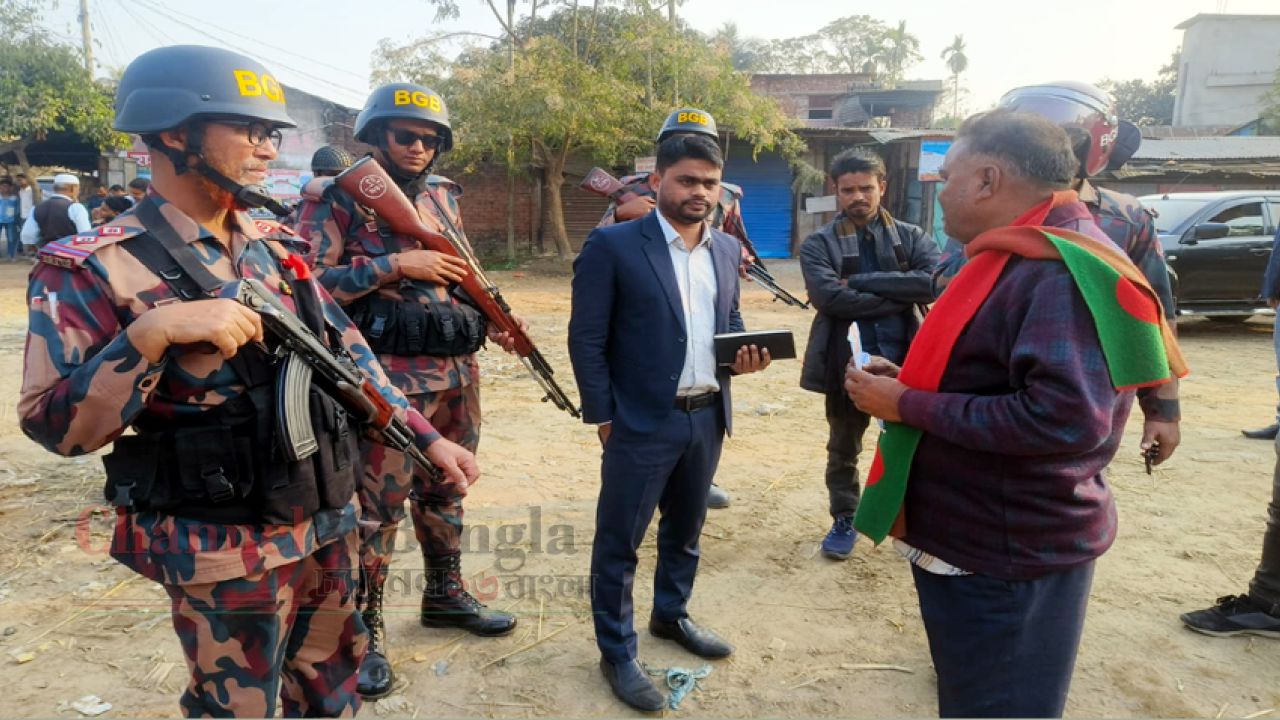 পাঁচবিবিতে নির্বাচনী আচরণবিধি প্রতিপালনে মোবাইল কোর্ট অভিযান