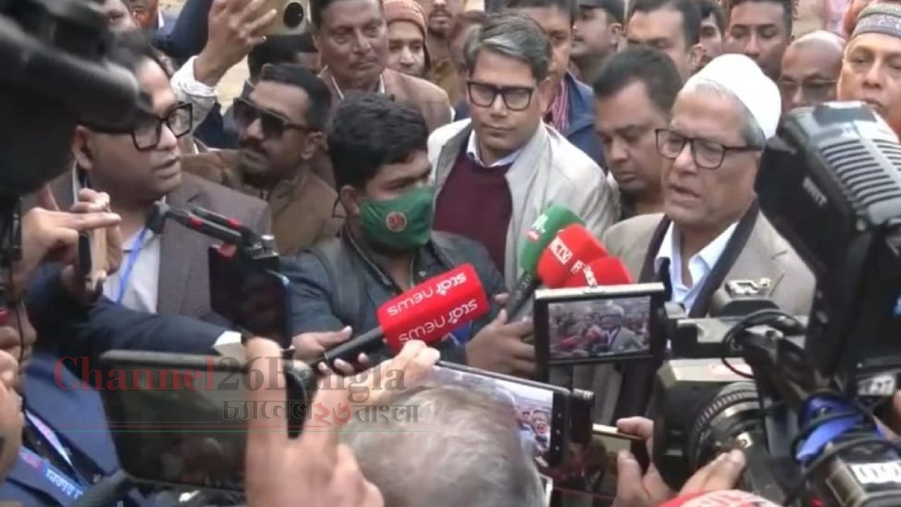 ভবিষ্যতের রাজনীতি নির্ধারণ করবে এই নির্বাচন: মির্জা ফখরুল