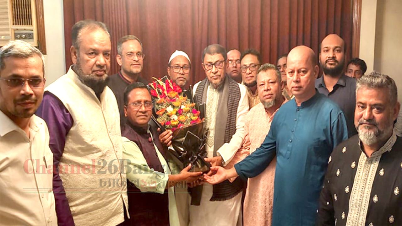 স্বাস্থ্য মন্ত্রীর সঙ্গে নারায়ণগঞ্জ প্রাইভেট হসপিটাল ক্লিনিক এন্ড ডায়াগনস্টিক সমিতির নেতৃবৃন্দের সাক্ষাৎ