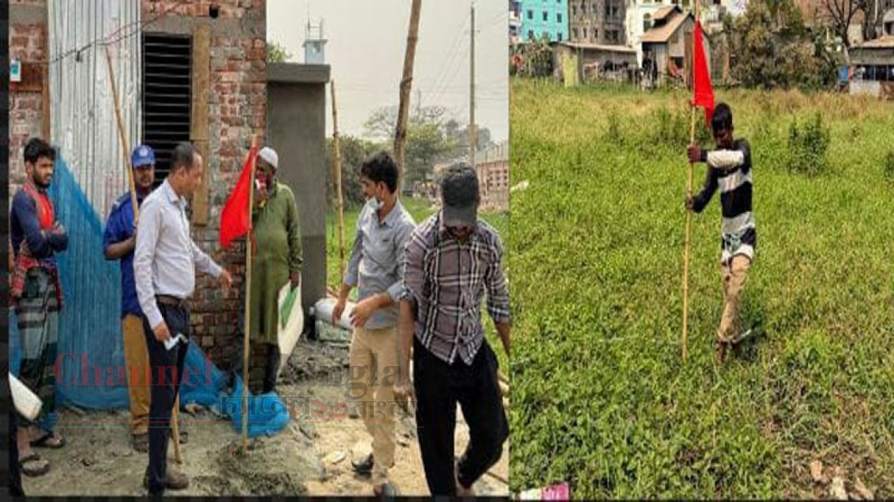 কল্যাণী খাল অবৈধ দখলমুক্ত করতে উপজেলা প্রশাসনের কার্যকরি উদ্যোগ গ্রহণ