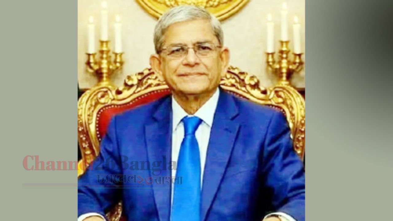 মন্ত্রী হওয়ার পর প্রথমবার নিজ জেলা ঠাকুরগাঁওয়ে যাচ্ছেন মির্জা ফখরুল