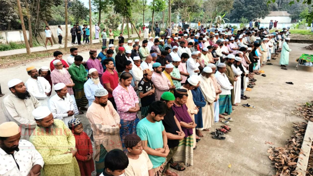 প্যারোলে মুক্তি পেয়ে পিতার জানাজায়  অংশ নিলেন ছাত্রলীগ নেতা রুবেল  