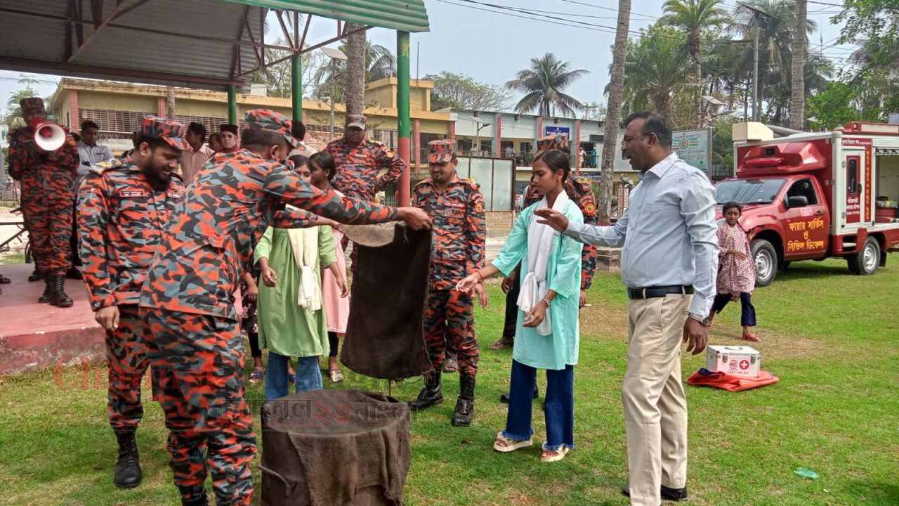 বটিয়াঘাটায় জাতীয় দুর্যোগ প্রস্তুতি দিবস পালিত