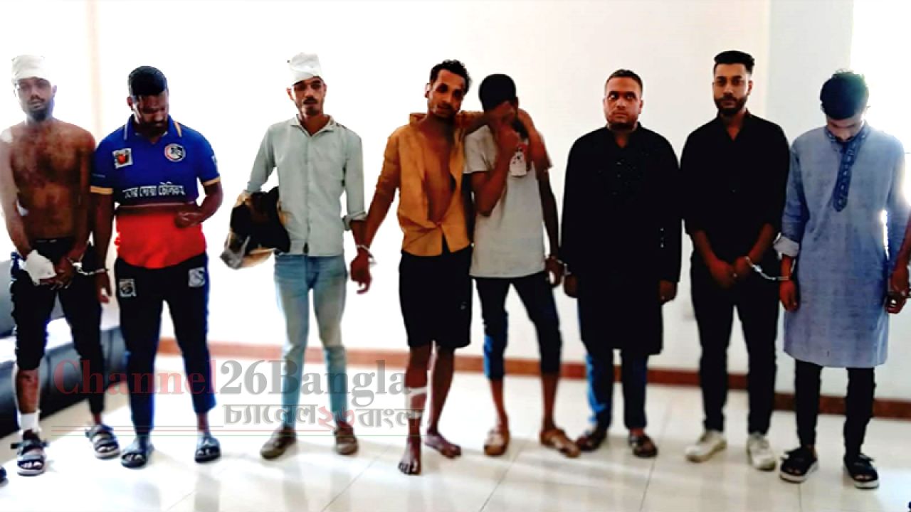 বন্দরে মব সৃষ্টি করে আসামি ছিনিয়ে নেওয়ার চেষ্টায় গ্রেপ্তার ৫  