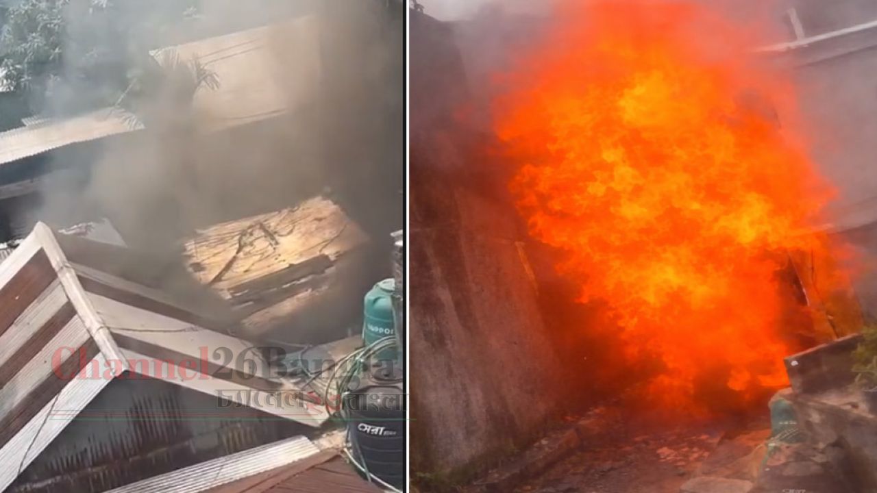 সিদ্ধিরগঞ্জে হোটেলে গ্যাস সিলিন্ডার বিস্ফোরণ: অল্পের জন্য রক্ষা এলাকায় আতঙ্ক