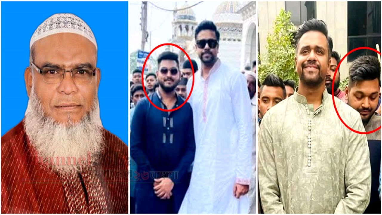 অয়ন ওসমানের সঙ্গে বিএনপি নেতার স্বজনদের ছবি: নারায়ণগঞ্জে তীব্র ক্ষোভ