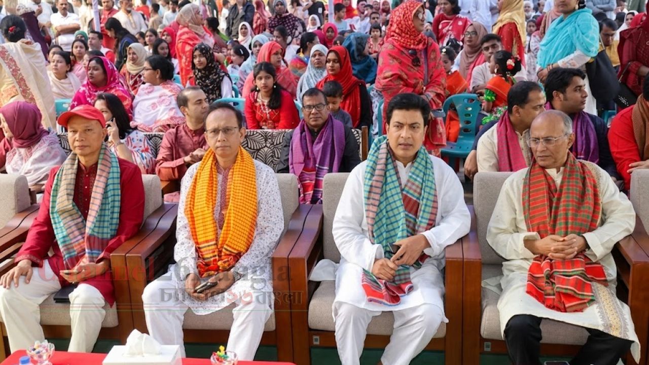 রংপুরে উৎসবমুখর পরিবেশে জেলা প্রশাসনের বর্ষবরণ