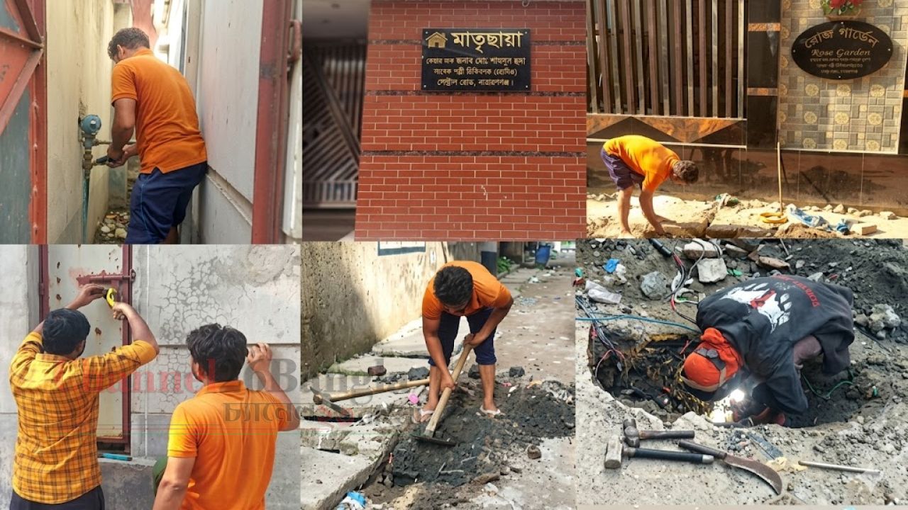 সিদ্ধিরগঞ্জে তিতাসের দায়সারা অভিযান: এলাকাবাসীর ক্ষোভ