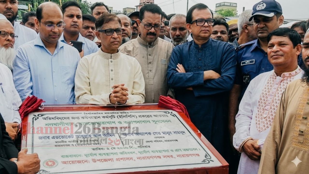 জলাবদ্ধতা নিরসনে সরকারি উদ্যোগের পাশাপাশি জনসচেতনতা জরুরি: মামুন মাহমুদ