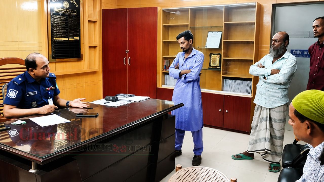 থানায় মুচলেকা দিয়ে মাদক ব্যবসা ছাড়ার অঙ্গীকার কারবারির
