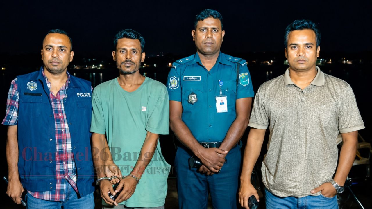 বাড়ির দলিলের জেরে ছোট ভাইকে কুপিয়ে হত্যা: বড় ভাই গ্রেপ্তার
