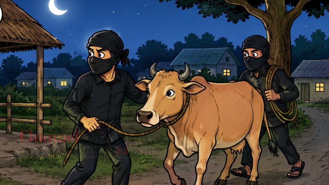 সিরাজদিখানে পূর্বশত্রুতার জেরে প্রবাসীকে গরু চুরিতে ফাঁসানোর অভিযোগ
