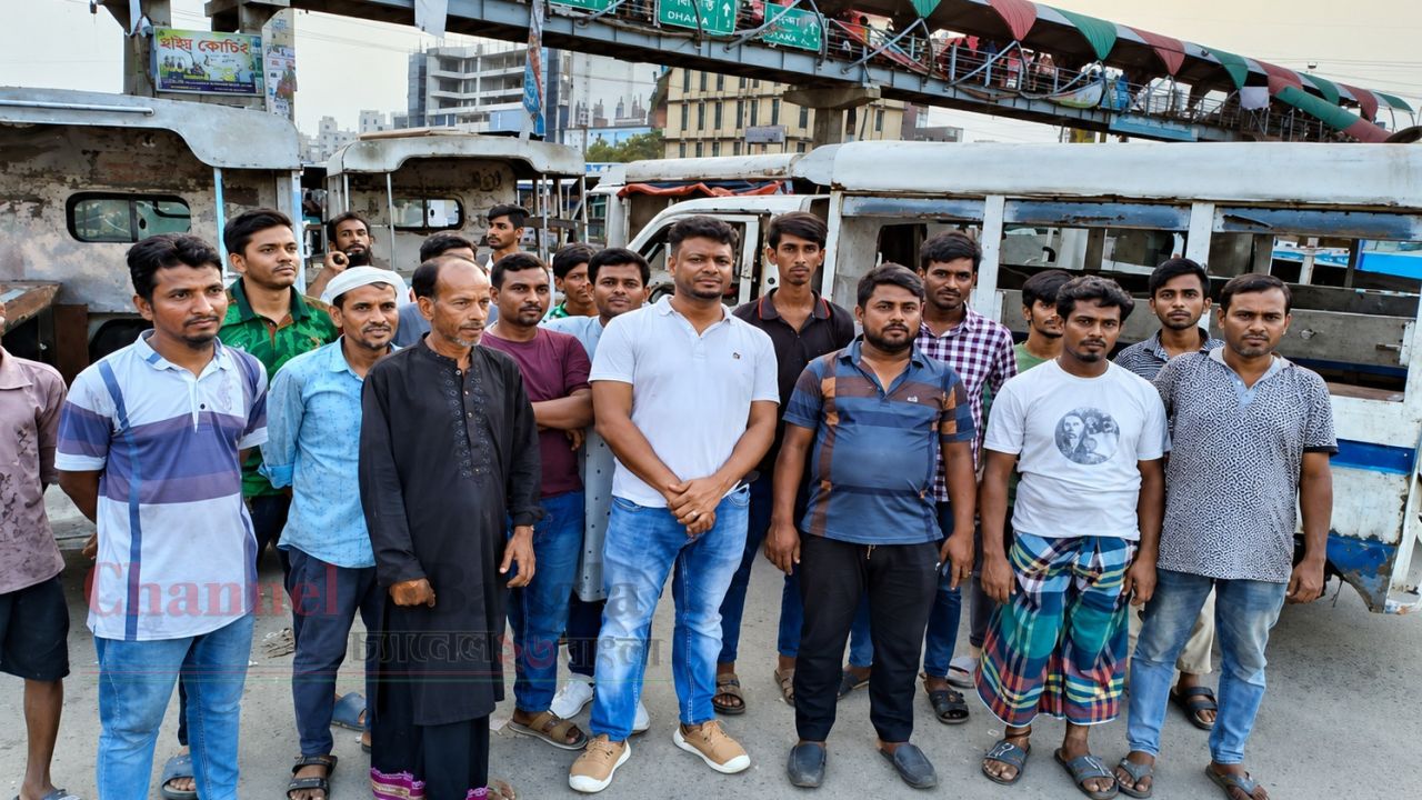 সিদ্ধিরগঞ্জে যুবদল নেতার হস্তক্ষেপে লেগুনায় চাঁদাবাজি বন্ধ