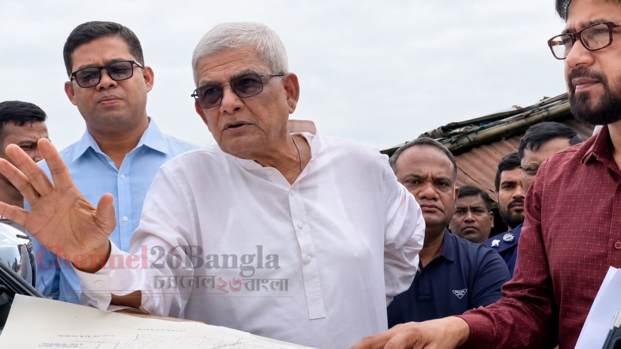 ঠাকুরগাঁও মেডিক্যাল কলেজের প্রস্তাবিত স্থান পরিদর্শন করলেন এলজিআরডি মন্ত্রী