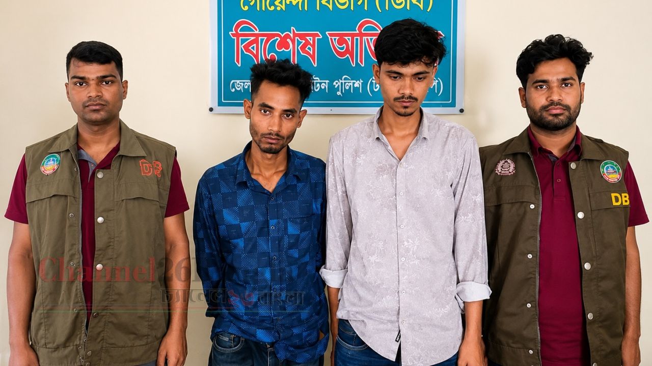 রংপুরে অনলাইন ক্যাসিনো চালানোর অভিযোগে দুই শিক্ষার্থী গ্রেফতার