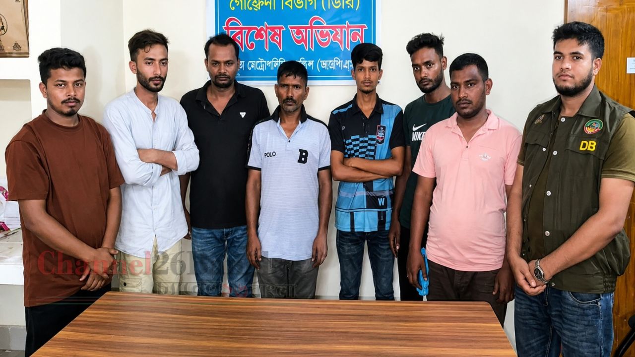 রংপুর মেডিকেলে রোগী ও স্বজনদের হয়রানির অভিযোগে গ্রেফতার ৭
