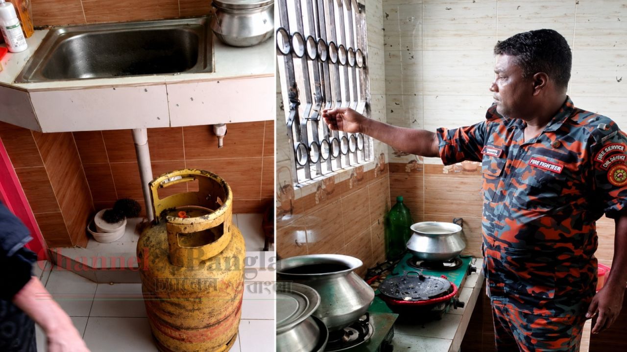 বন্দরে গ্যাস সিলিন্ডার বিস্ফোরণে একই পরিবারের ৪ জনসহ দগ্ধ ৫