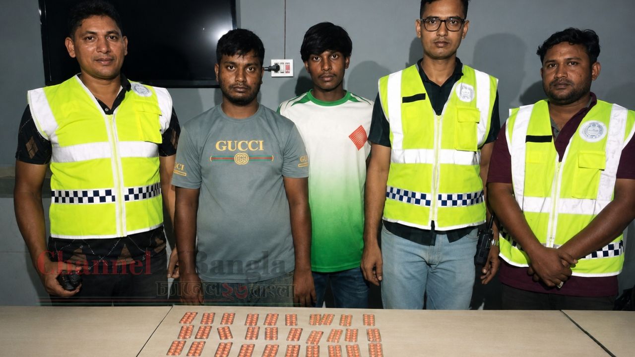 জয়পুরহাটে মাদকবিরোধী অভিযানে বিপুল ট্যাপেন্টাডল উদ্ধার 