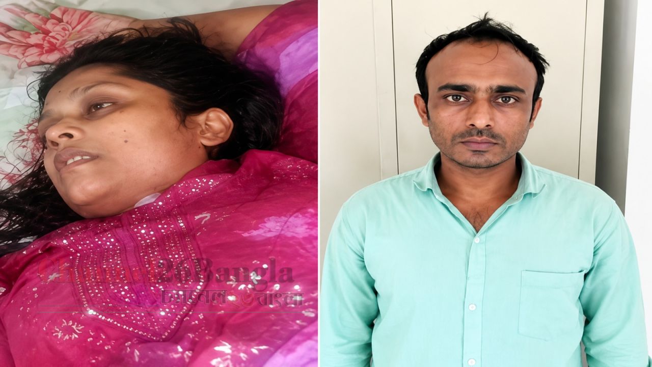 বন্দরে স্ত্রীকে গলা কেটে হত্যা: ৫ ঘণ্টার ব্যবধানে ঘাতক স্বামী গ্রেপ্তার