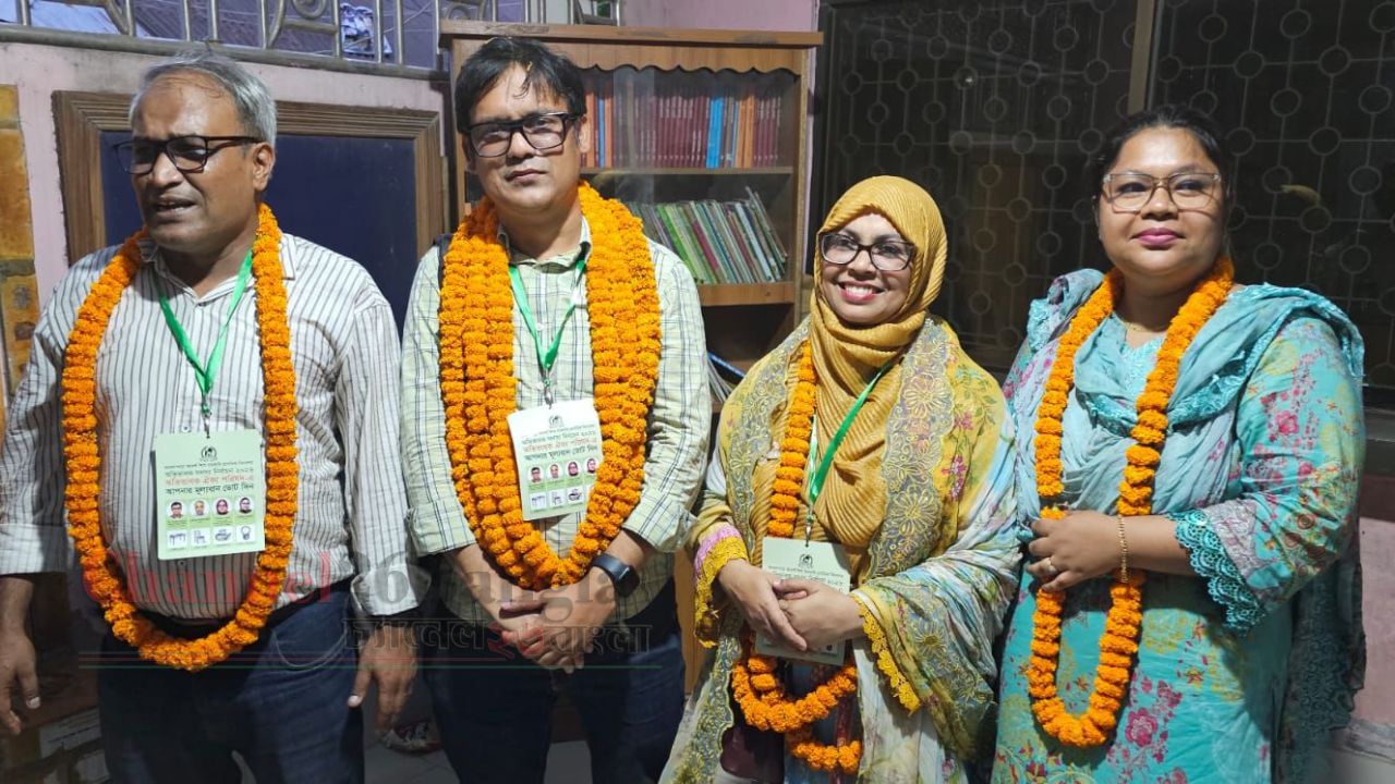প্রথম নির্বাচনে চার পদেই জয় অভিভাবক ঐক্য পরিষদ প্যানেলের