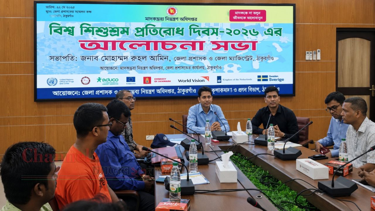 ঝুঁকিপূর্ণ কাজে শিশু নয়, নিশ্চিত হোক নিরাপদ শৈশব