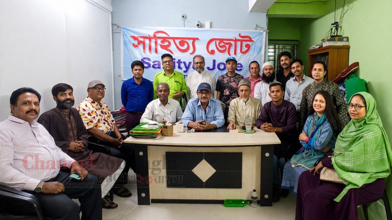 সাহিত্য জোট নারায়ণগঞ্জের ১৫ সদস্যের আহ্বায়ক কমিটি গঠন