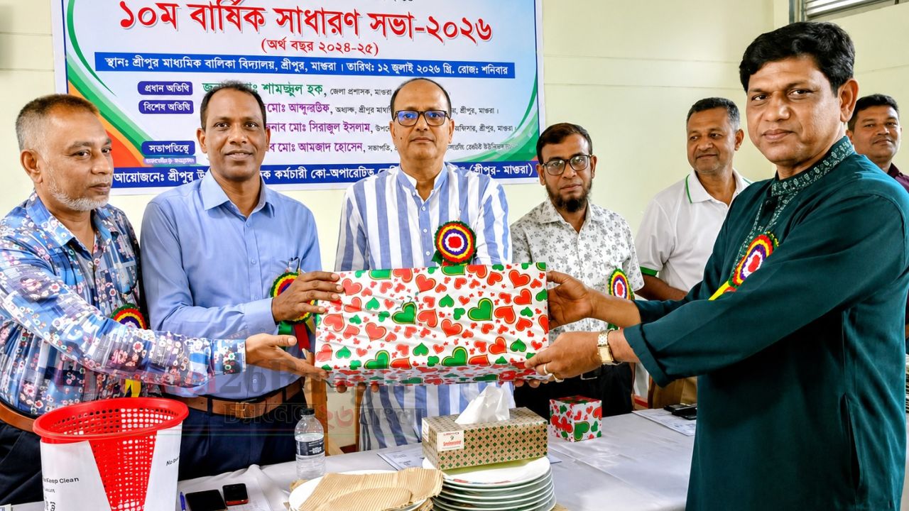 শ্রীপুরে কালবের বার্ষিক সভায় সদস্যদের মিলনমেলা