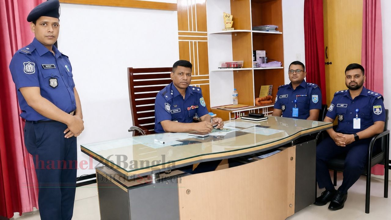 কালীগঞ্জ থানা পরিদর্শন করলেন লালমনিরহাটের পুলিশ সুপার