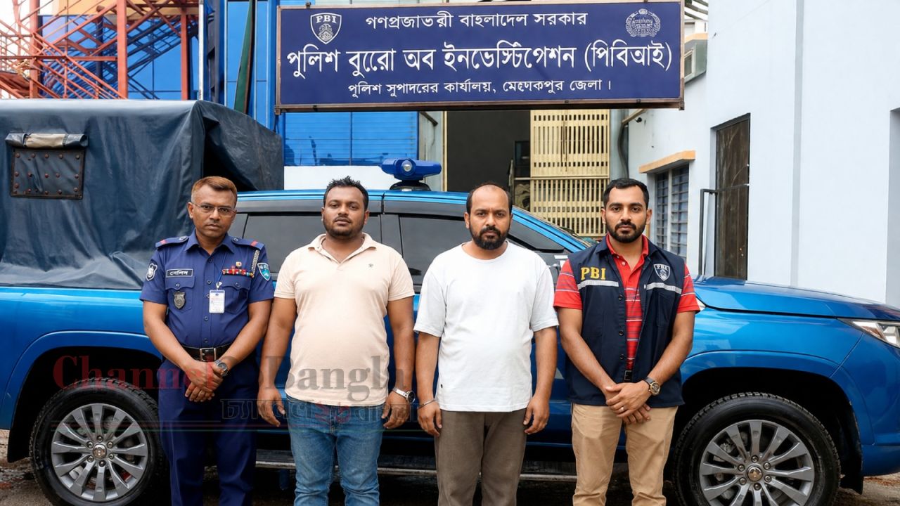 ট্রেডিং অ্যাপের নামে ১১ লাখ টাকা প্রতারণা: পিবিআইয়ের অভিযানে গ্রেপ্তার ২