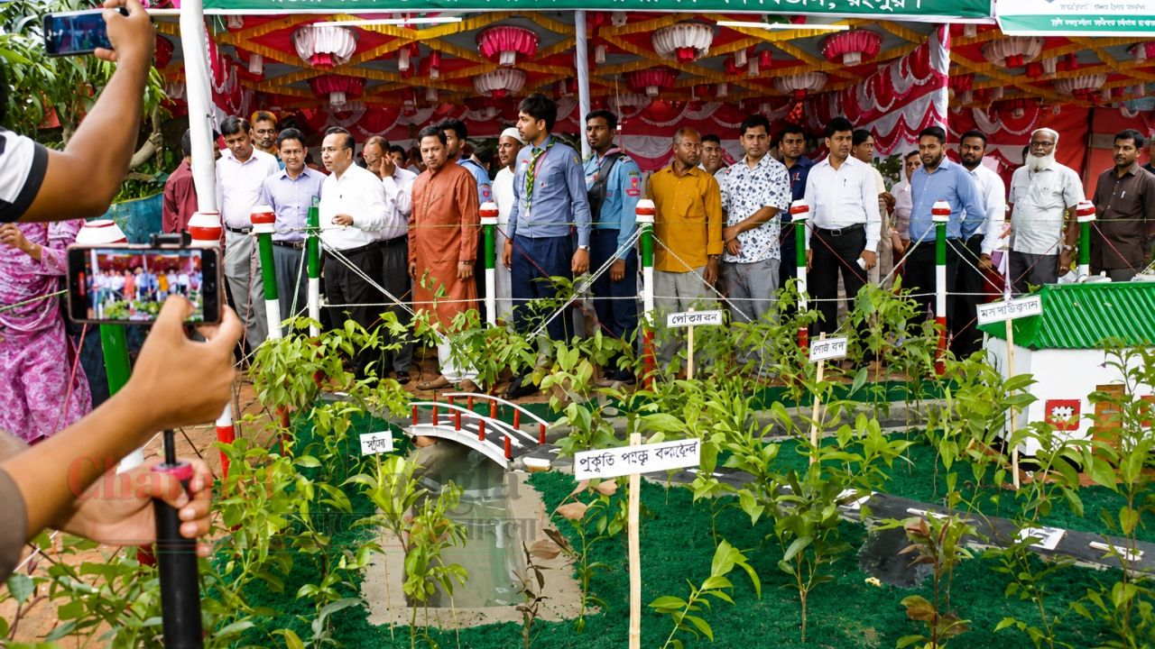 রংপুরে বিভাগীয় বৃক্ষমেলা ও বৃক্ষরোপণ অভিযান শুরু