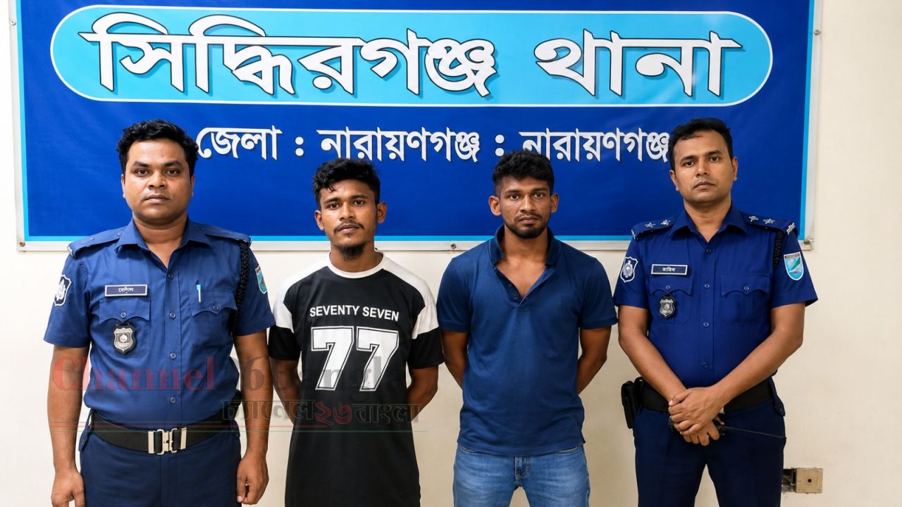 দেশবিরোধী ষড়যন্ত্রের অভিযোগে সিদ্ধিরগঞ্জে অভিযান গ্রেপ্তার ২
