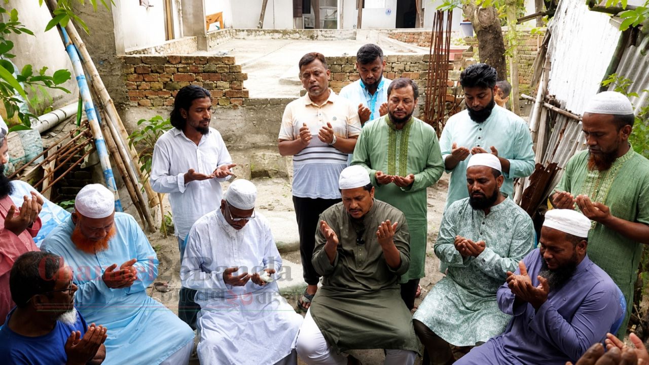 ফতুল্লায় কাভার্ড ভ্যানচাপায় নিহত ছাত্রের পরিবারের পাশে জামায়াত