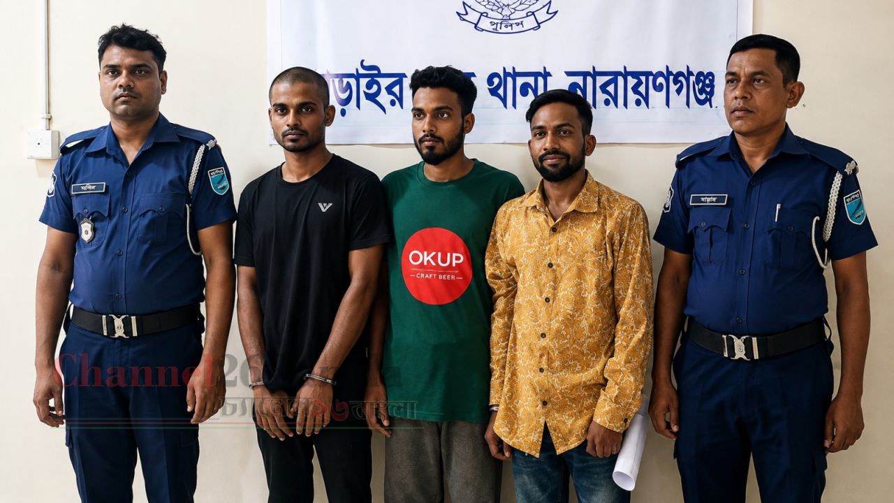 আড়াইহাজারে হানি ট্র্যাপ চক্রের ৩ সদস্য গ্রেপ্তার 