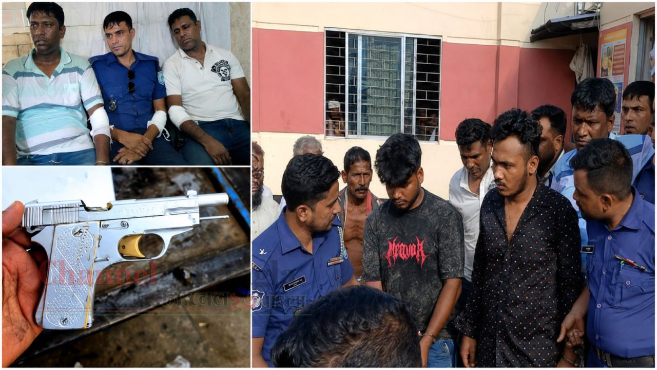 ফতুল্লায় পুলিশের অভিযানে গোলাগুলি অস্ত্রসহ গ্রেপ্তার ২
